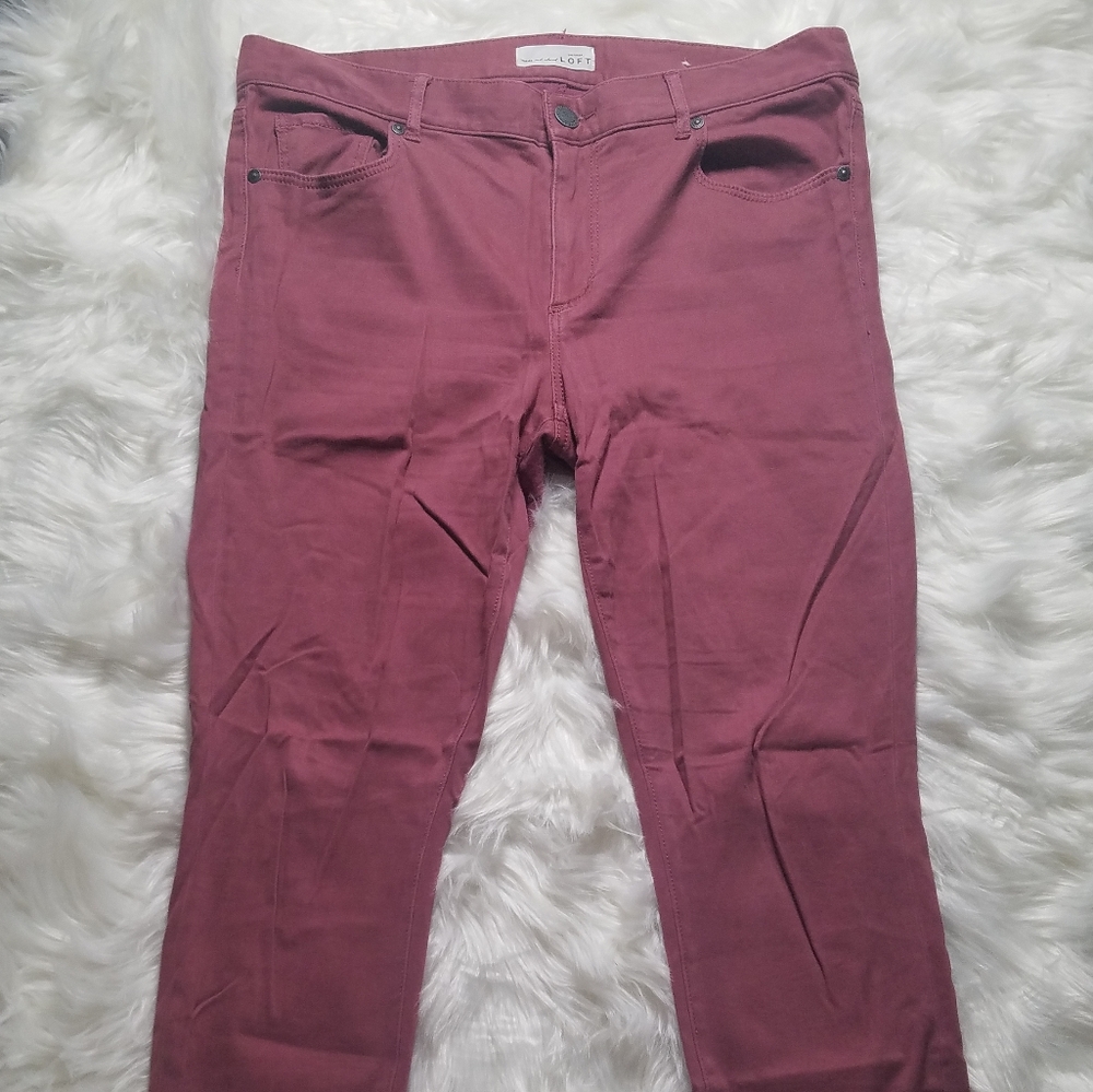 Loft Sateen Skinny Legging 31/12